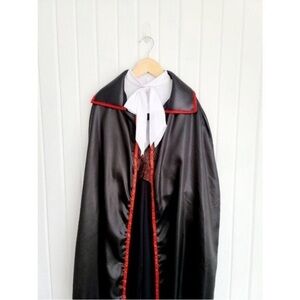 Kids Black & Red Vampire Costume